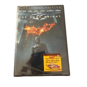 The Dark Knight DVD 2008 Widescreen Edition Batman Christian Bale Factory Sealed